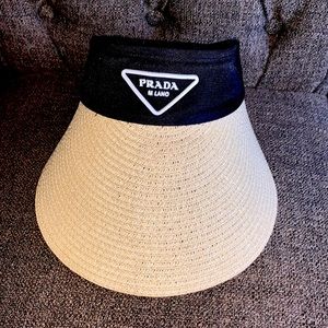 Rattan Prada Hat